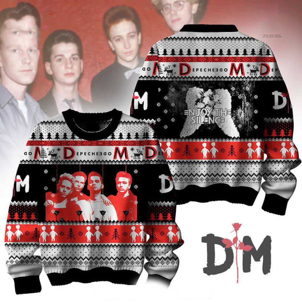 Depeche Mode Christmas 2024 Christmas Ugly Sweater