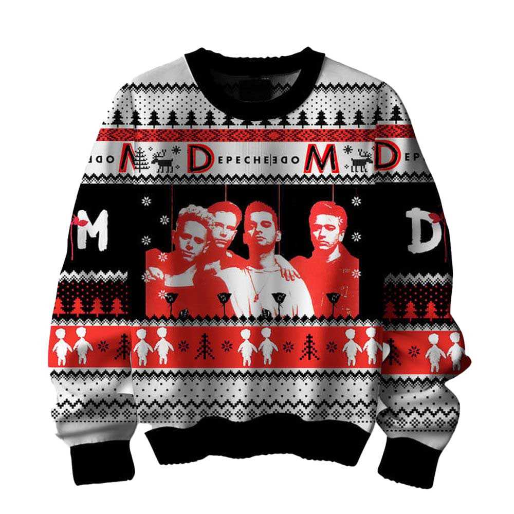 Depeche Mode Christmas 2024 Christmas Ugly Sweater Depeche Mode Christmas 2024 Christmas Ugly Sweater