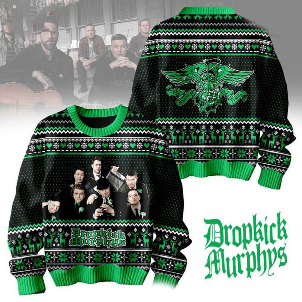 Dropkick Murphys Christmas Ugly Sweater