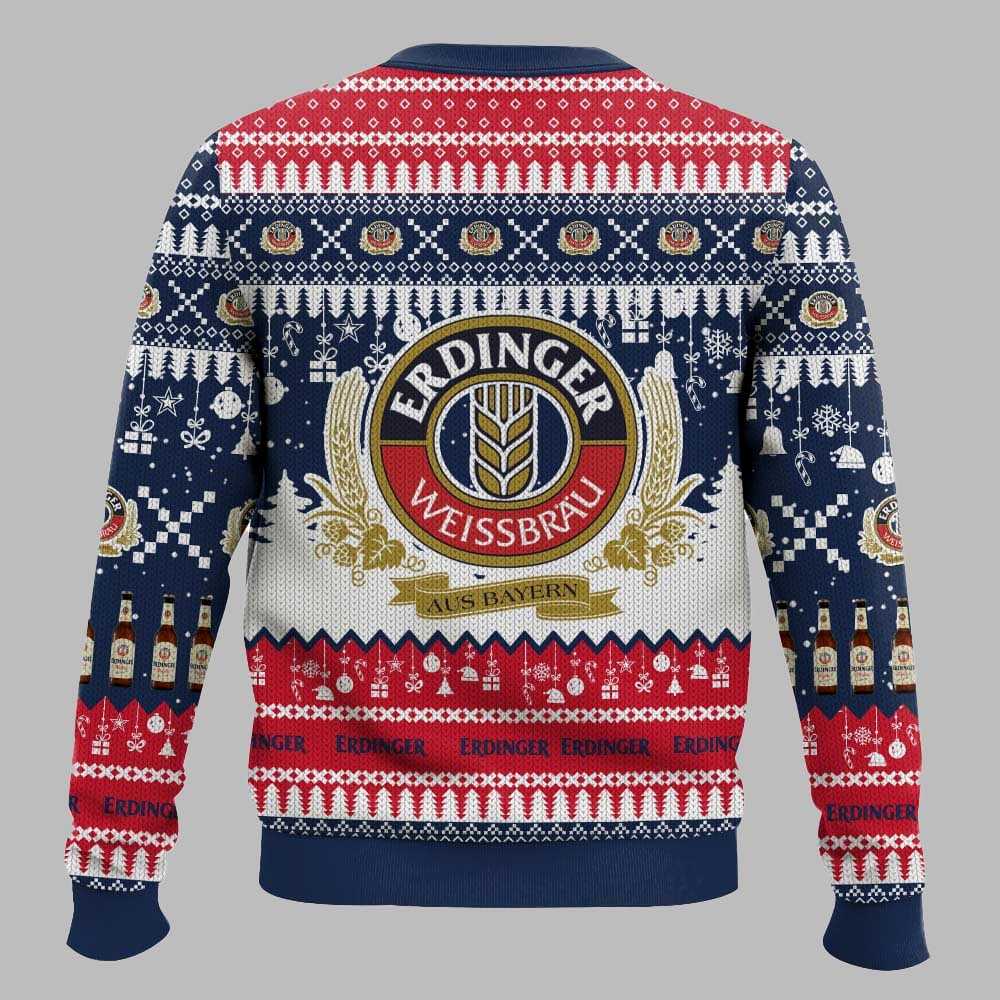 Erdinger German Beer Christmas Ugly Sweater Erdinger German Beer Christmas Ugly Sweater