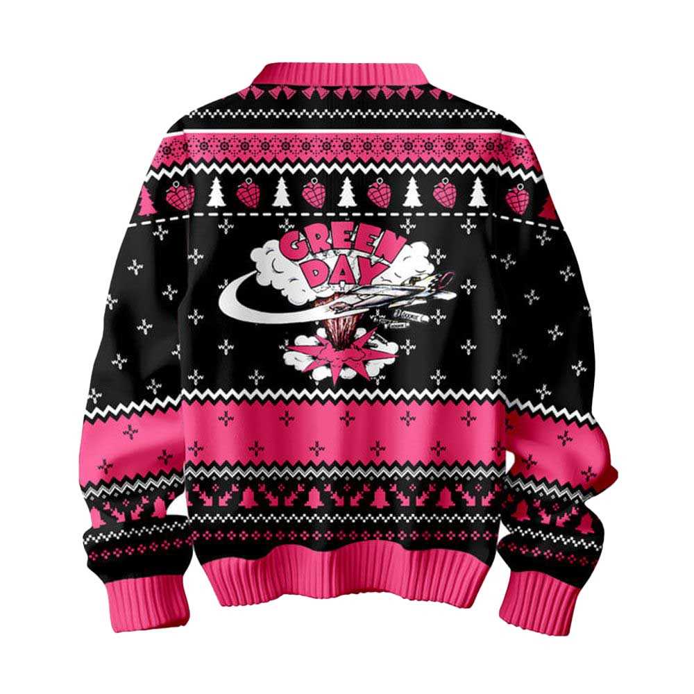 Green Day Premium Christmas Ugly Sweater Green Day Premium Christmas Ugly Sweater