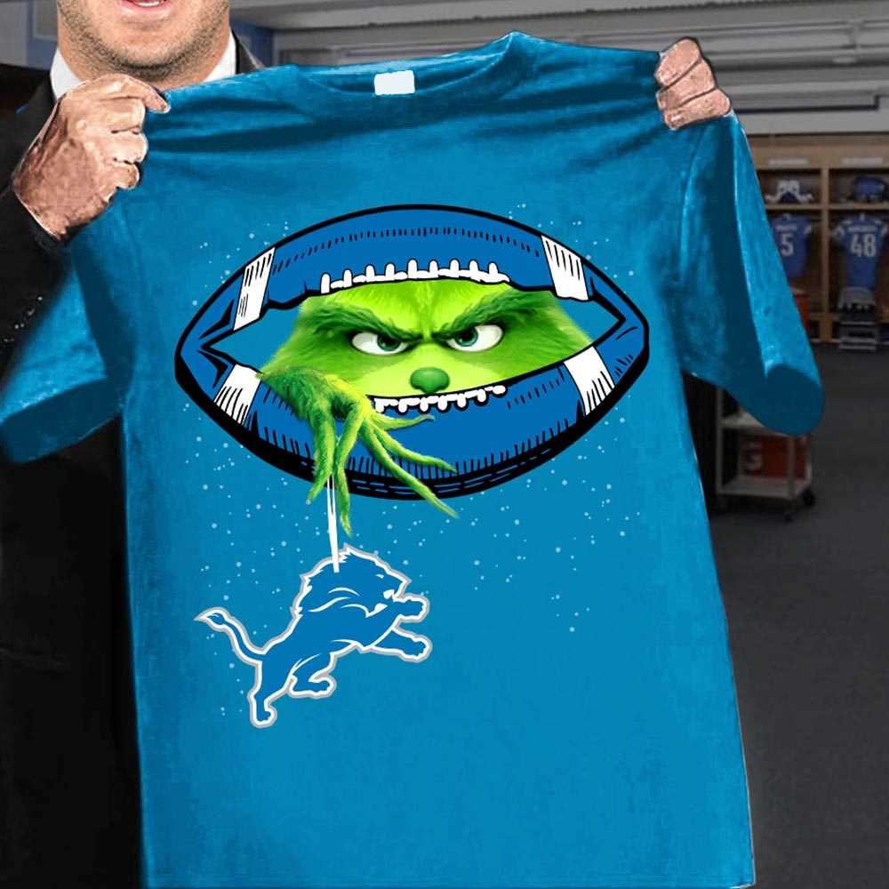 Grinch Sneak Peek Detroit Lions Christmas Sweatshirt Grinch Sneak Peek Detroit Lions Christmas Sweatshirt