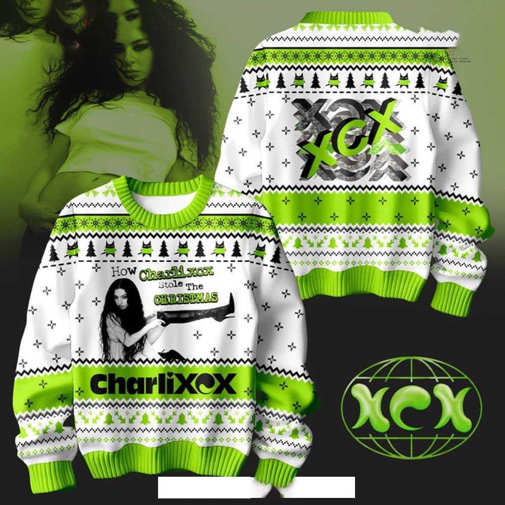 How Charli Xcx Stole The Christmas Ugly Sweater