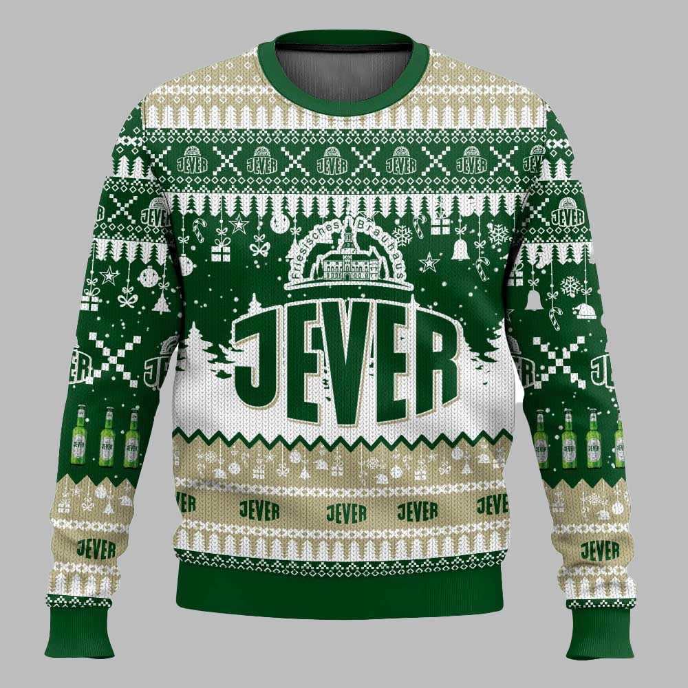 Jameson Titties Funny Custom Name Christmas Ugly Sweater