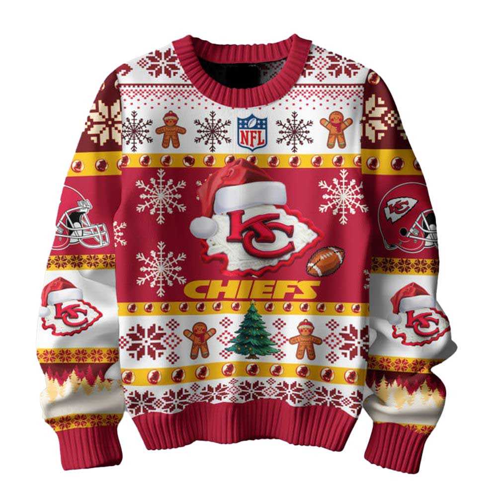 Kansas City Chiefs They Not Like Us Christmas Ugly Sweater