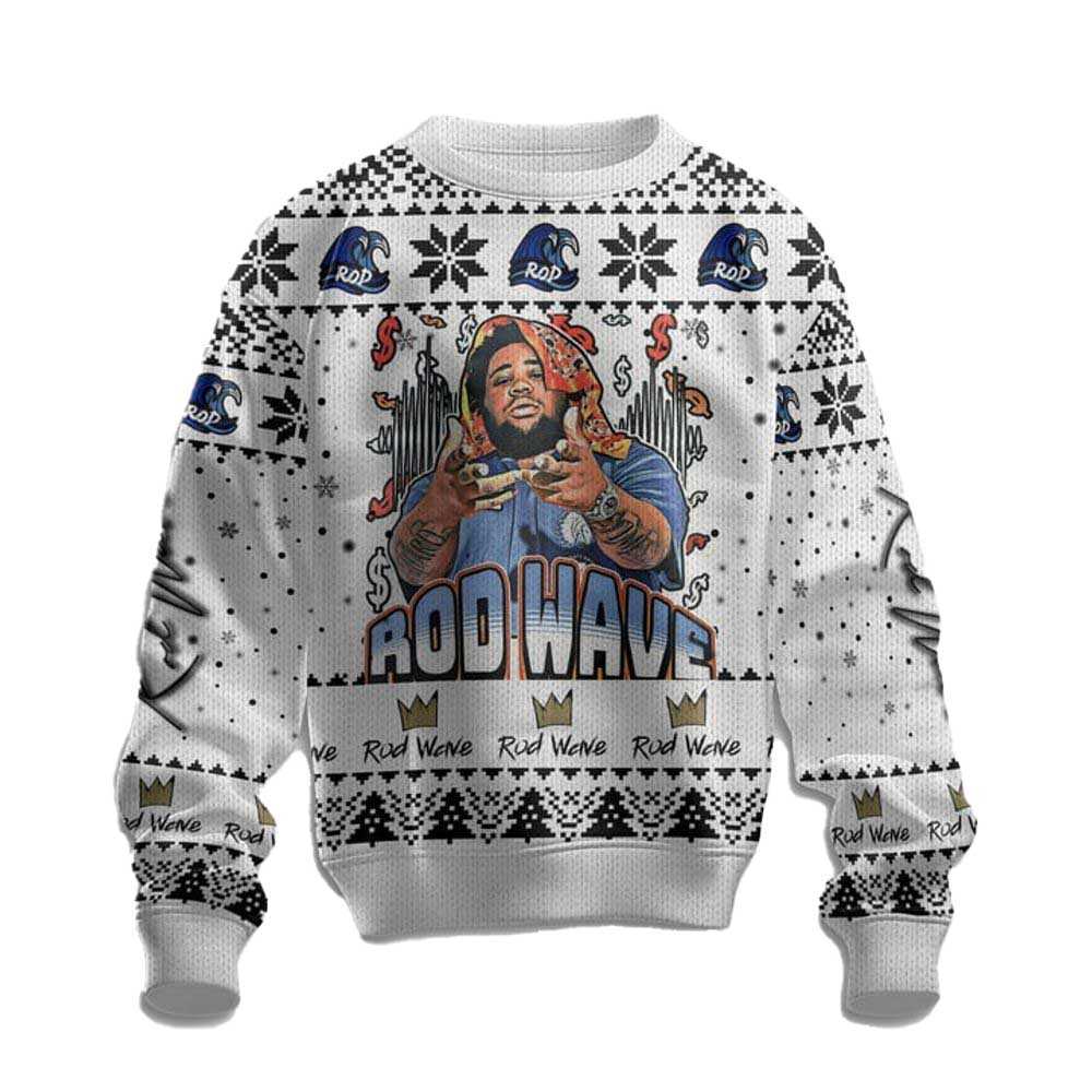 Rod Wave Special Edition Ugly Sweater