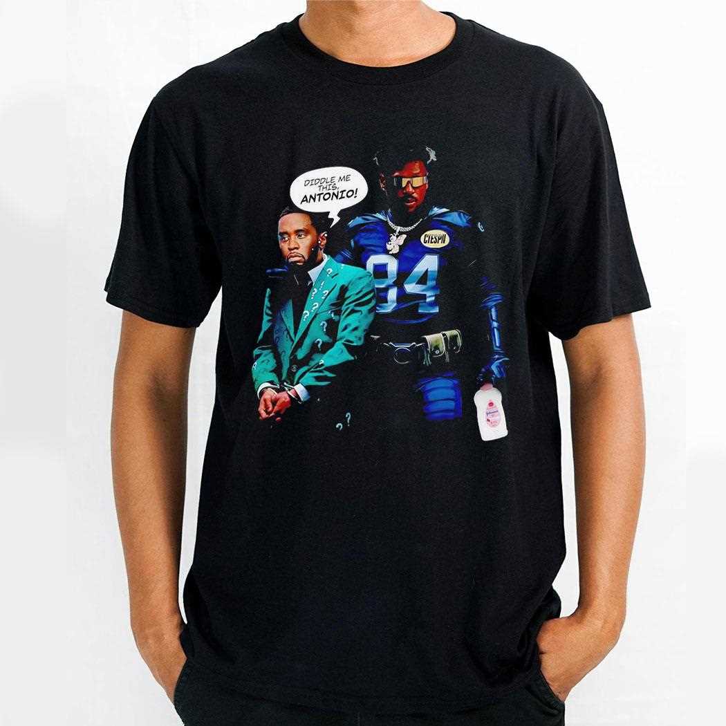 Antonio Brown Diddle Me This Antonio Shirt