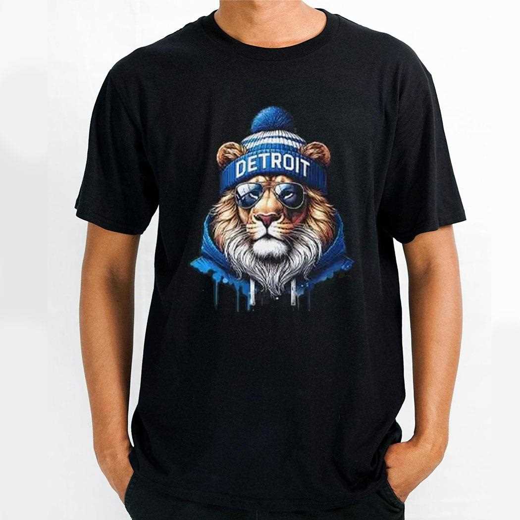 Cool Lions Detroit Football Shirt
