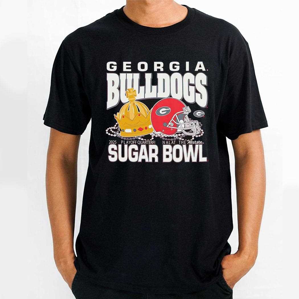 Georgia Bulldogs Cfp Quarterfinal At The Allstate Sugar Bowl 2025 Vintage Shirt