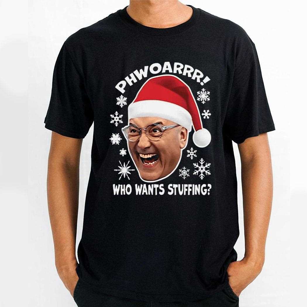 Gregg Wallace Phwoarrr Who Wants Stuffing Shirt