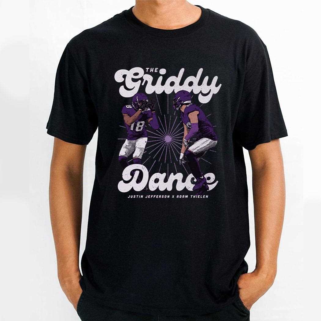 Justin Jefferson X Adam Thielen Griddy Dance Shirt