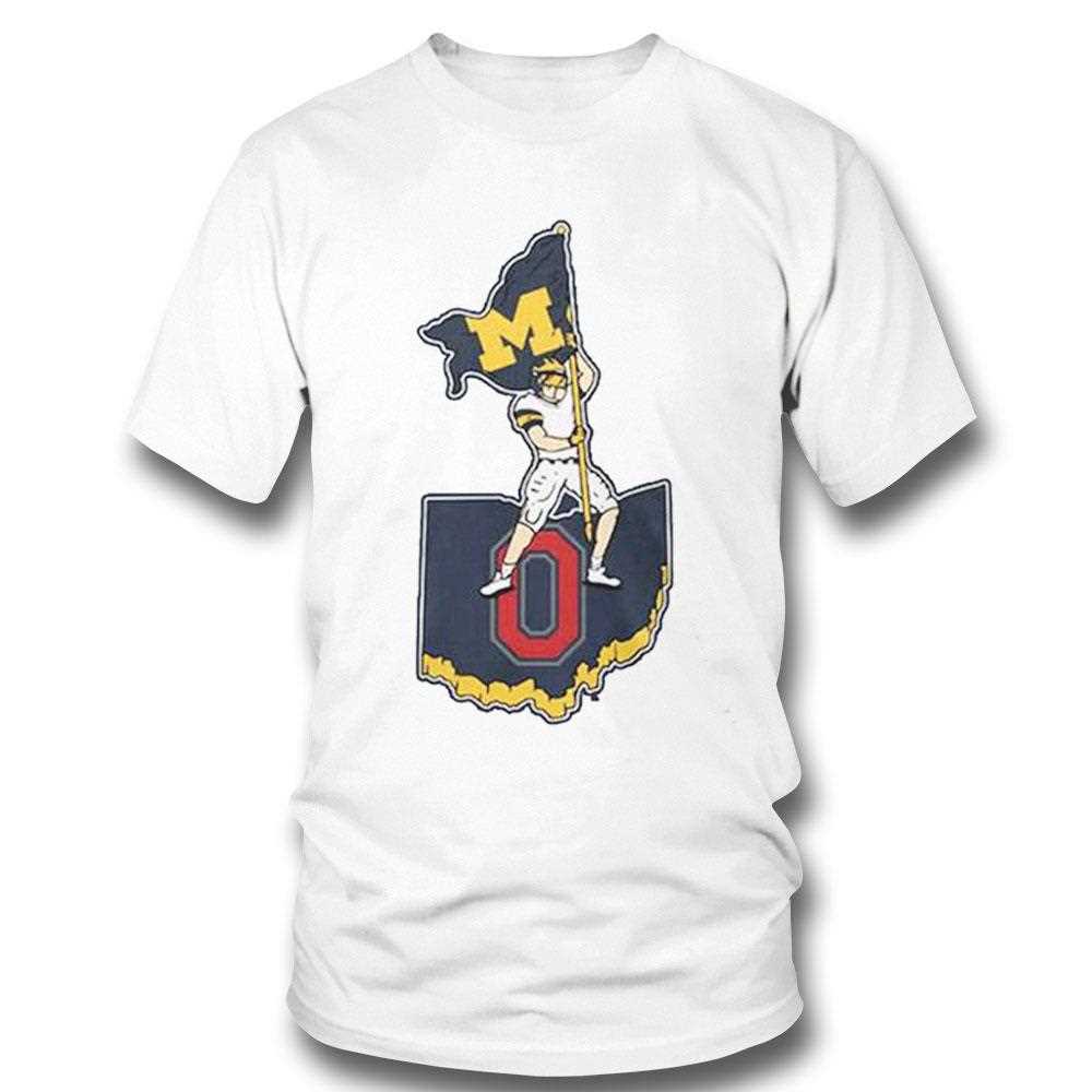 Michigan Plant The Flag Men Vs Boys 2024 Shirt