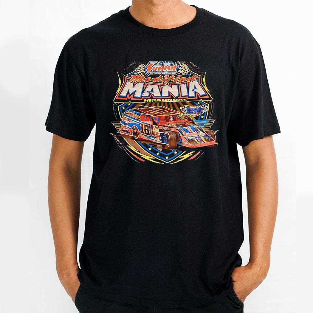 Modified Mania Racing 14th Annual 2018 Vintage Shirt Hoodie