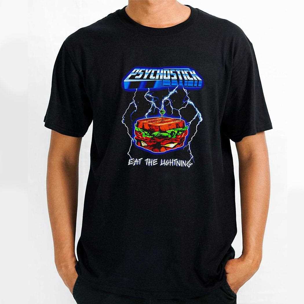 Psychostick Eat The Lightning 2024 Shirt Hoodie
