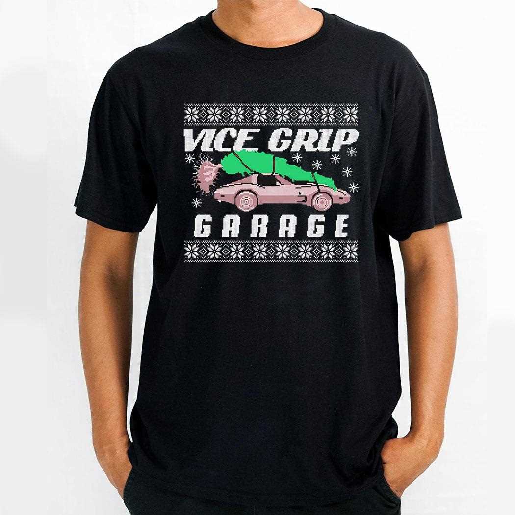 Vice Grip Garage Ugly Holiday Shirt Hoodie