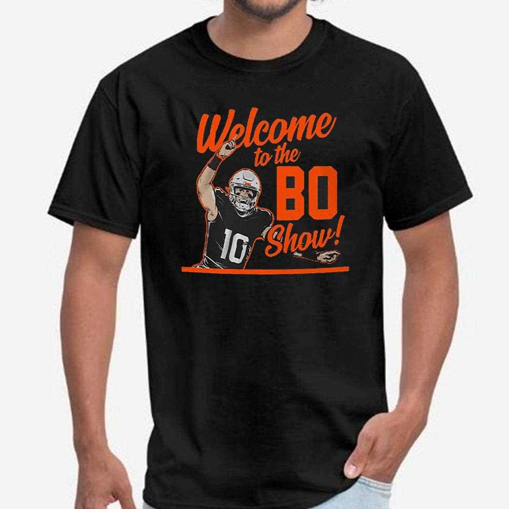 Bo Nix Welcome To The Bo Show Shirt Bo Nix Welcome To The Bo Show Shirt