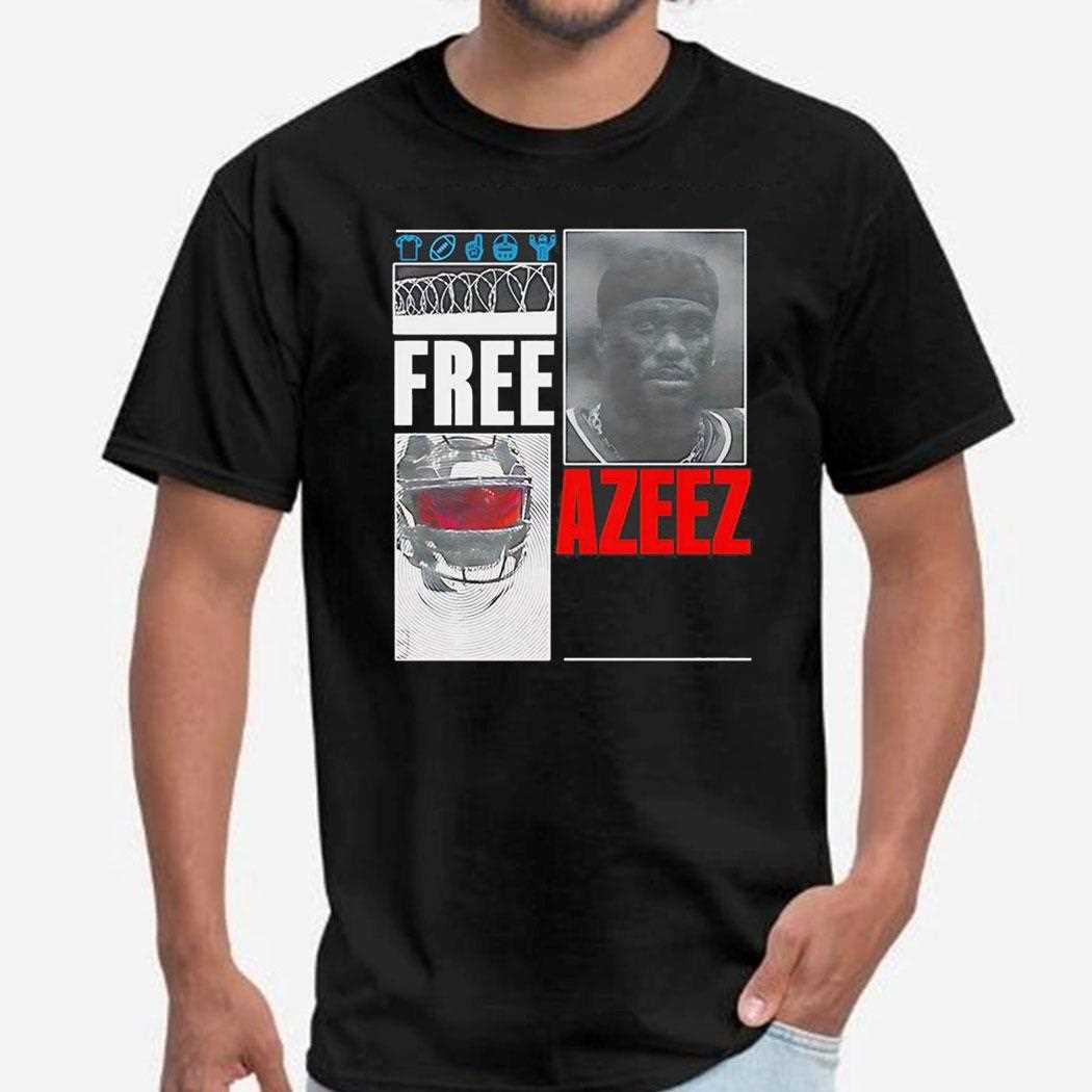 Free Azeez Football Player Agent 0 H Town Made Graphic Shirt