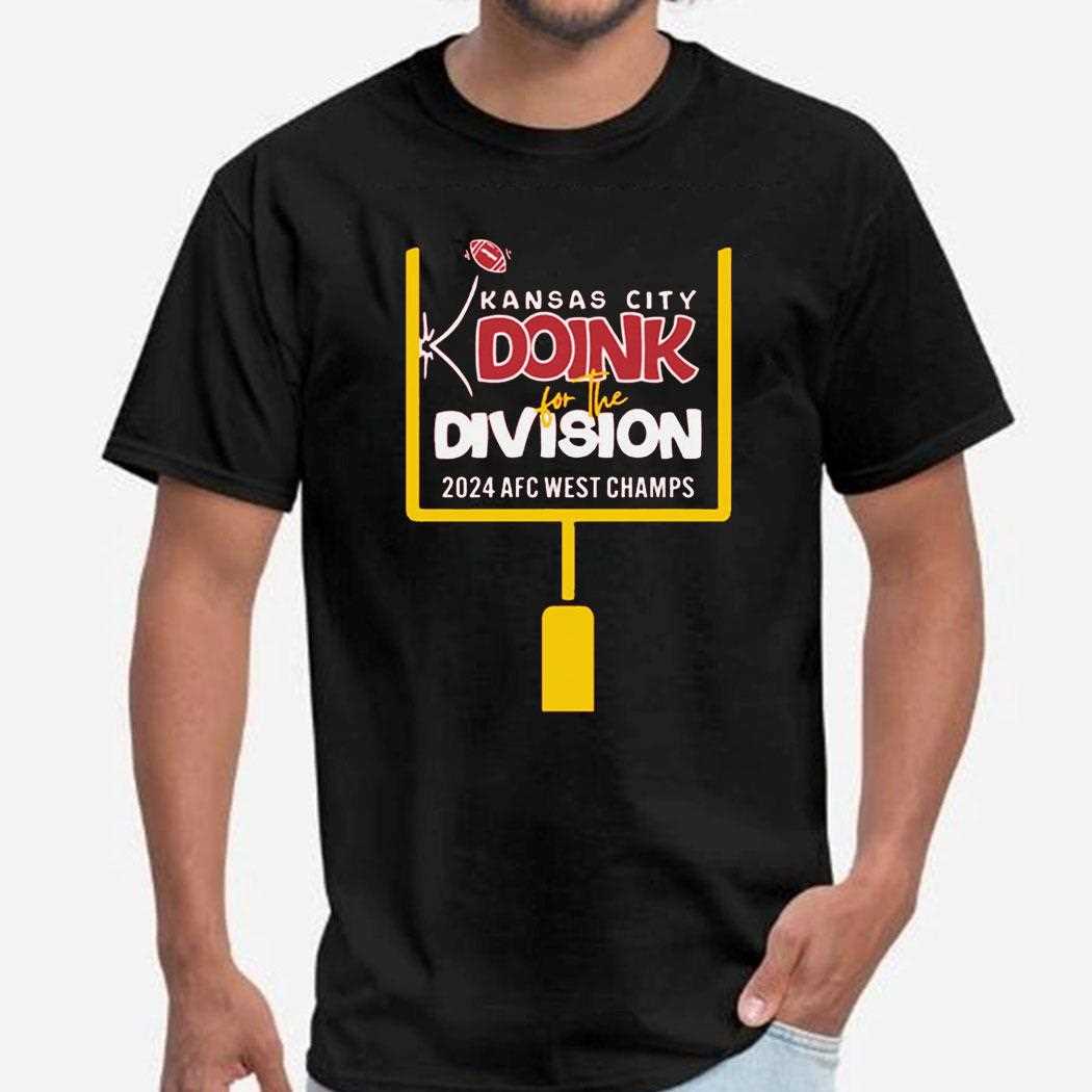 Kansas City Doink For The Division 2024 Afc West Champs Shirt