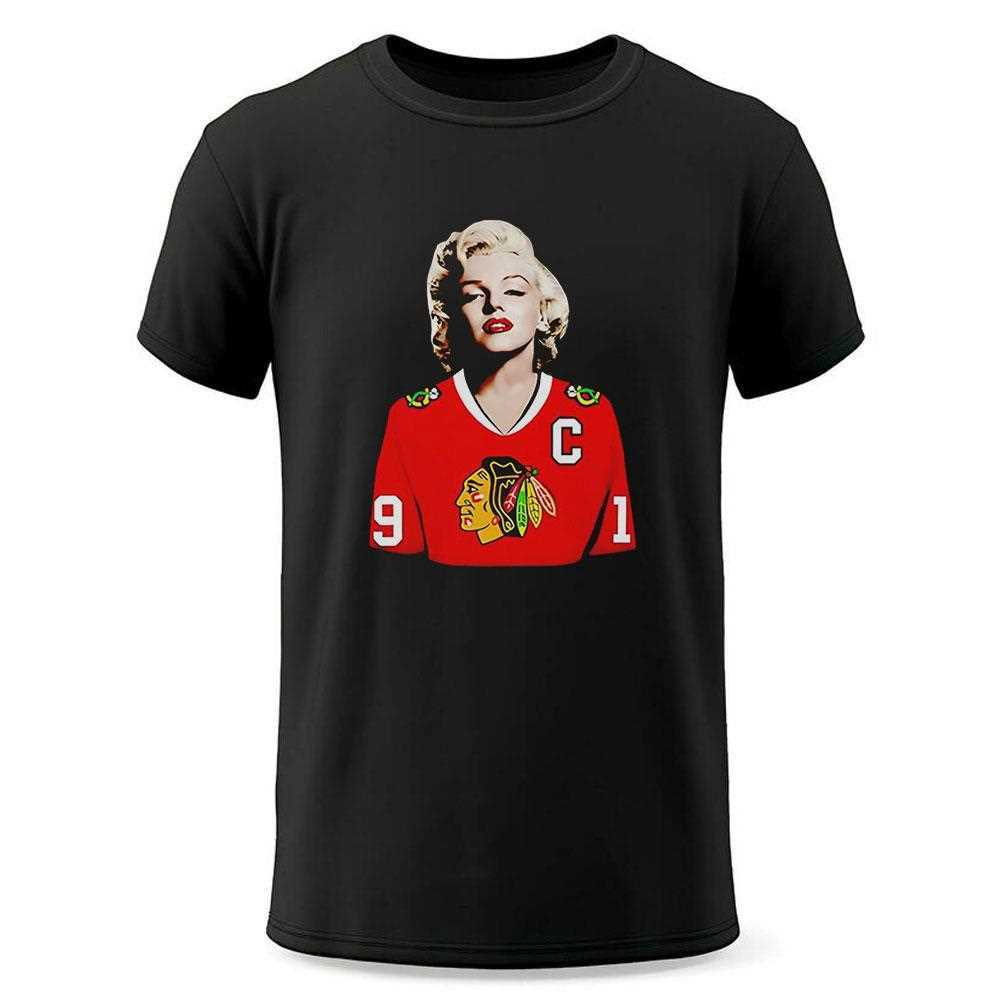 Marilyn Monroe Chicago Blackhawks Jonathan Toews Shirt Hoodie Marilyn Monroe Chicago Blackhawks Jonathan Toews Shirt Hoodie