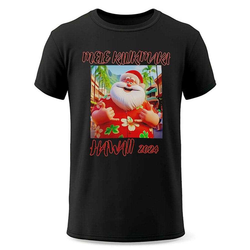 Mele Kalikimaka Hawaii Christmas 2024 Shirt Mele Kalikimaka Hawaii Christmas 2024 Shirt
