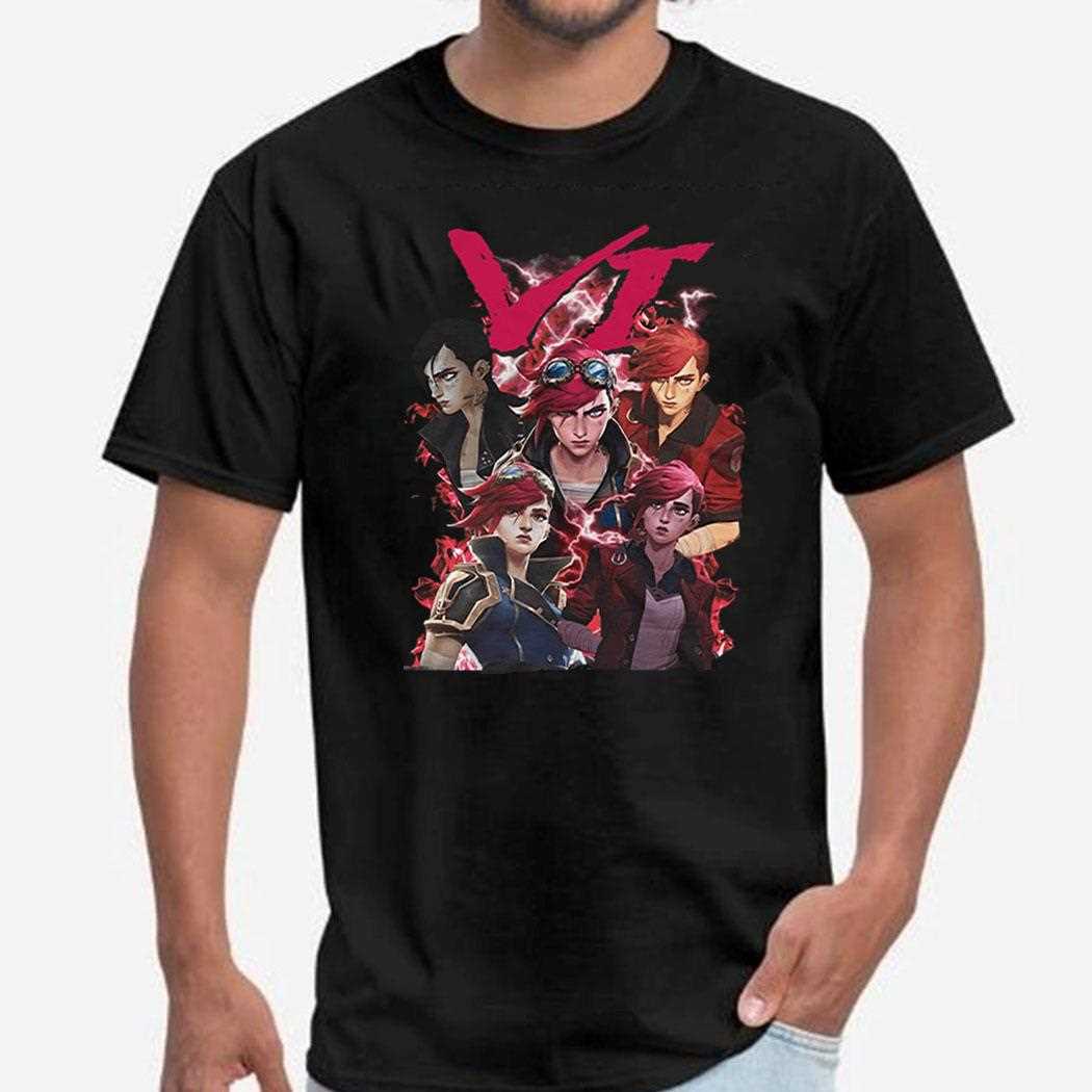 Vi Arcane Vintage League Of Legends Shirt