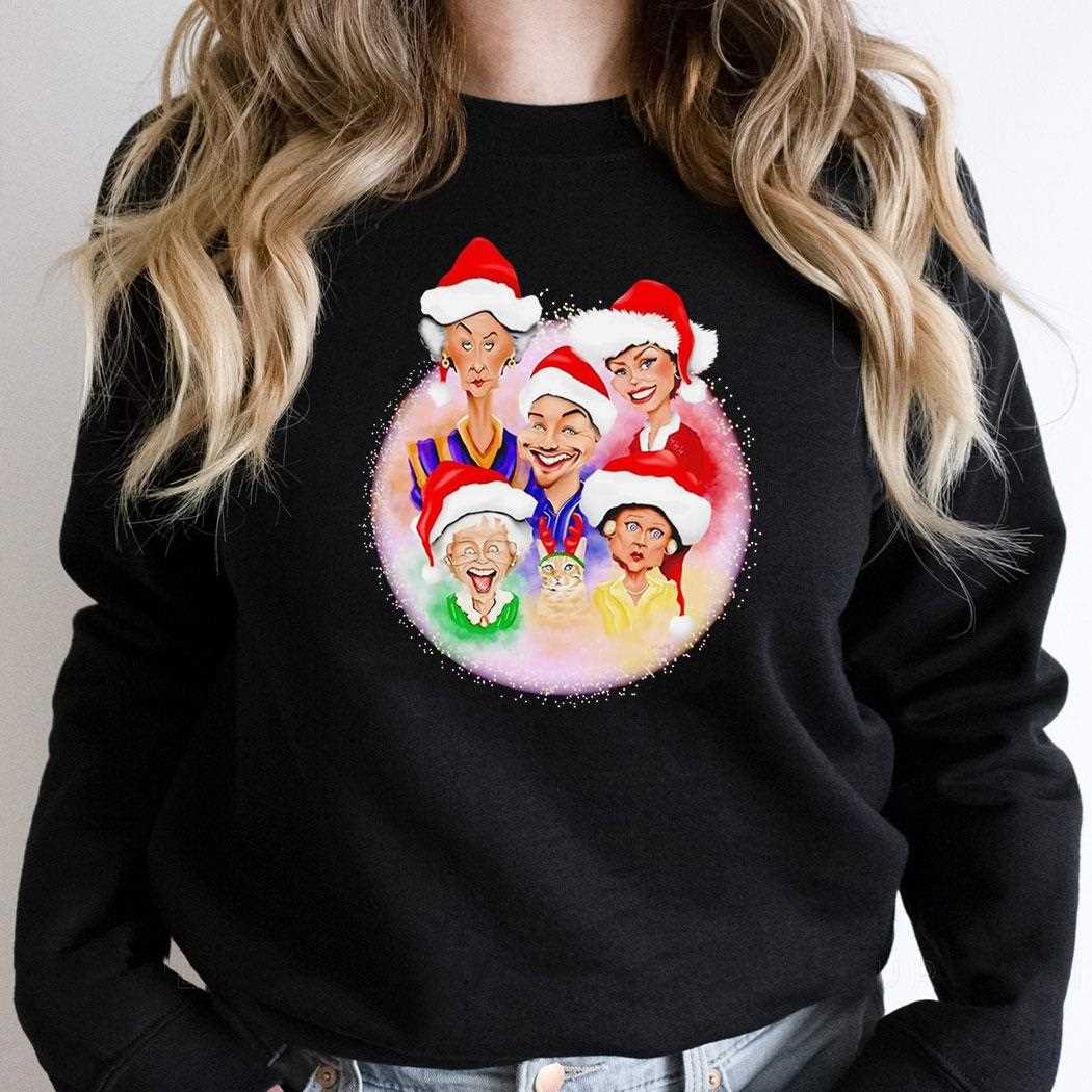 Rays Of Christmas Gold Caricature Shirt Rays Of Christmas Gold Caricature Shirt