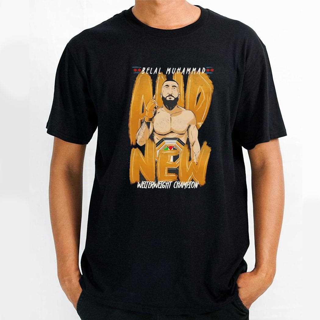 Belal Muhammad Welterweight Champion Shirt
