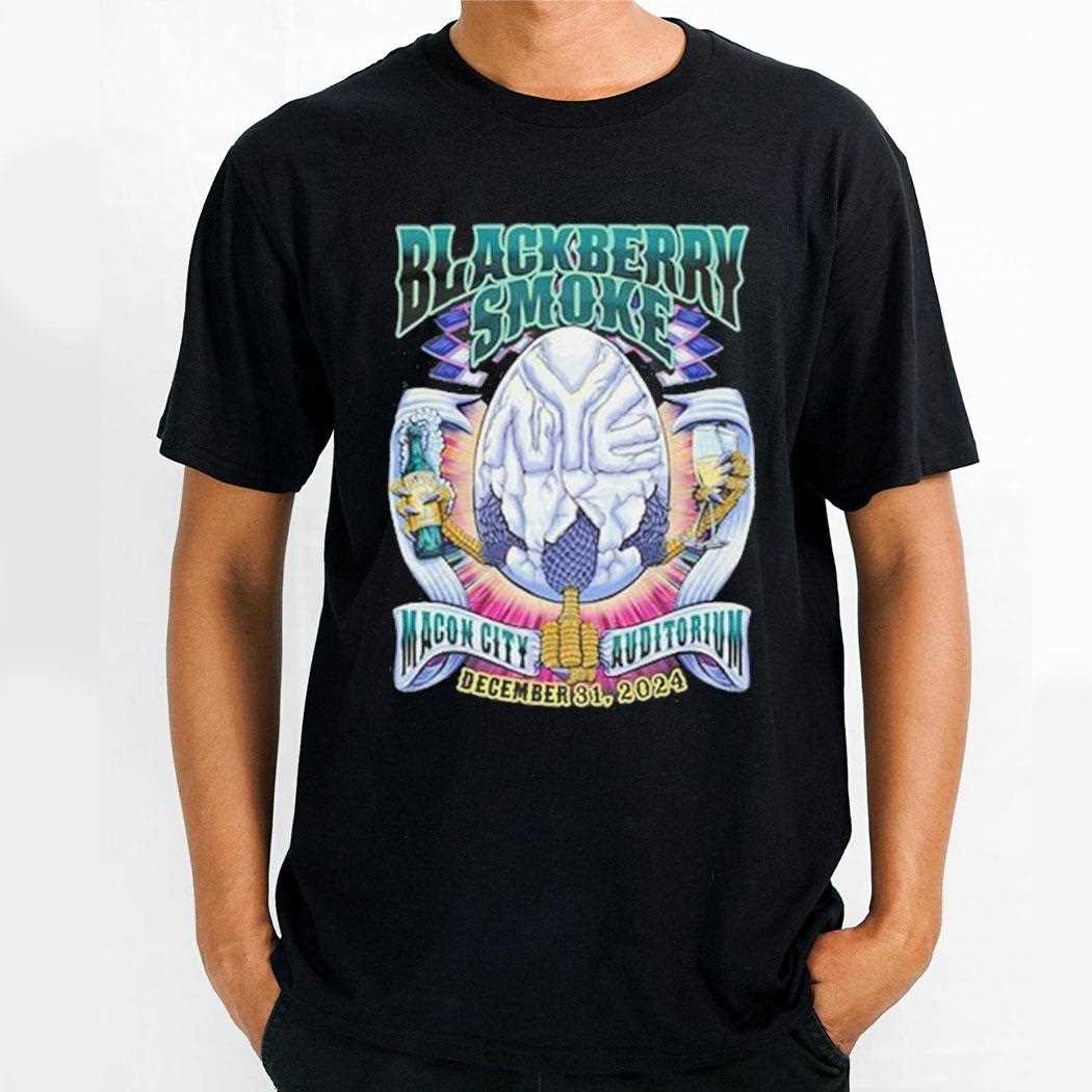Blackberry Smoke 2024 Nye Macon Shirt Blackberry Smoke 2024 Nye Macon Shirt