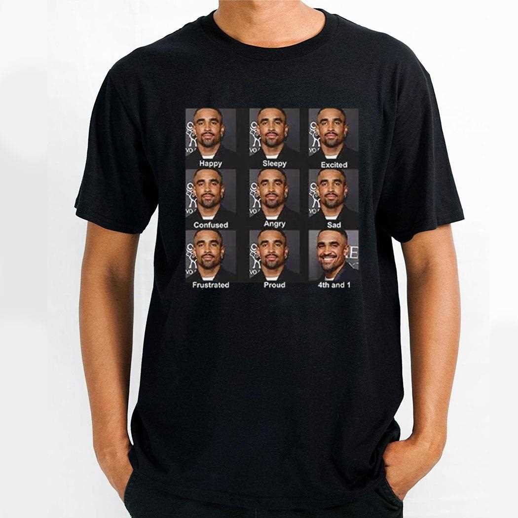 Jalen Hurts 4th And 1 Tush Push Shirt