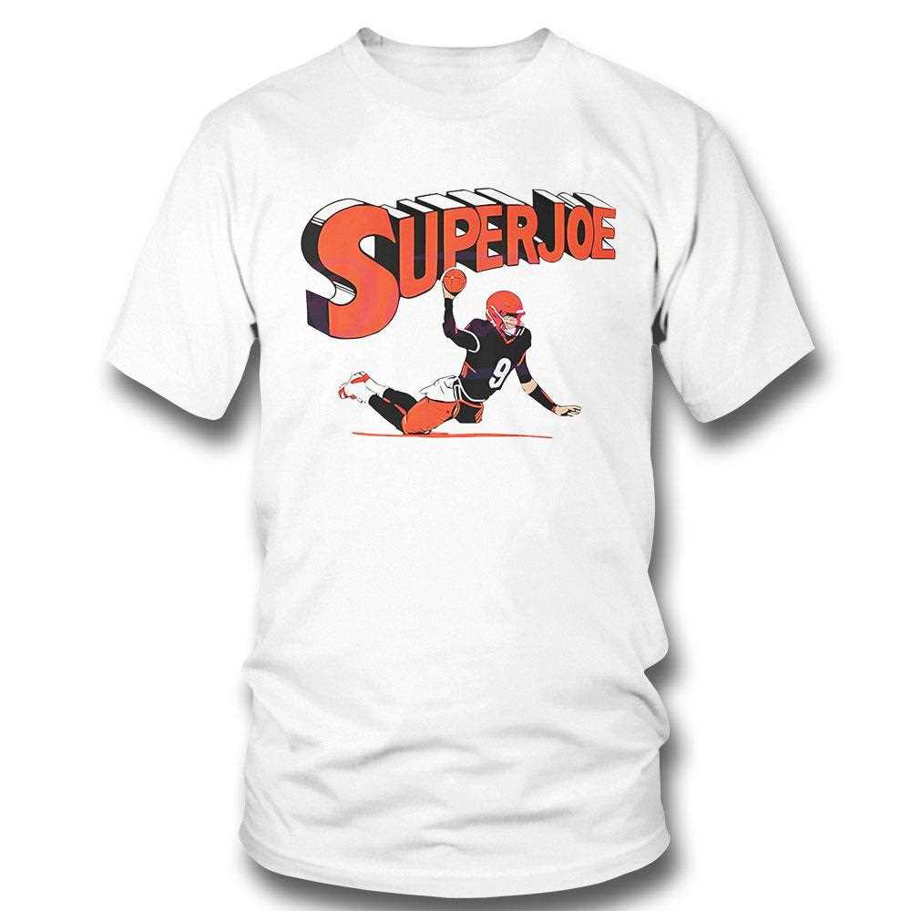 Joe Burrow Cincinnati Bengals Superjoe Throw Shirt