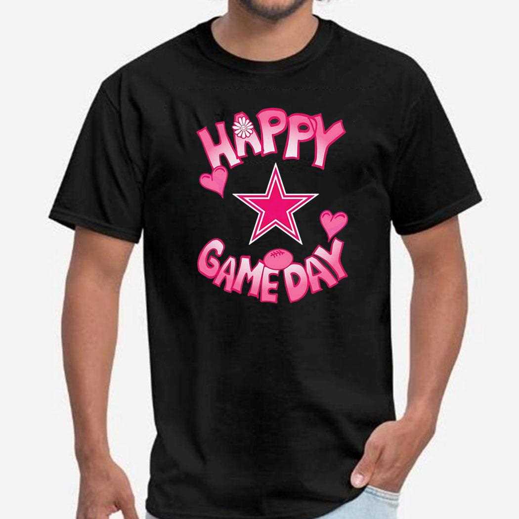 Dallas Cowboys Nfl Valentines Day Happy Gameday Shirt