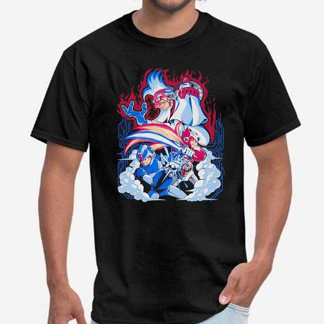 Mega Man Digital Nightmare Shirt Mega Man Digital Nightmare Shirt