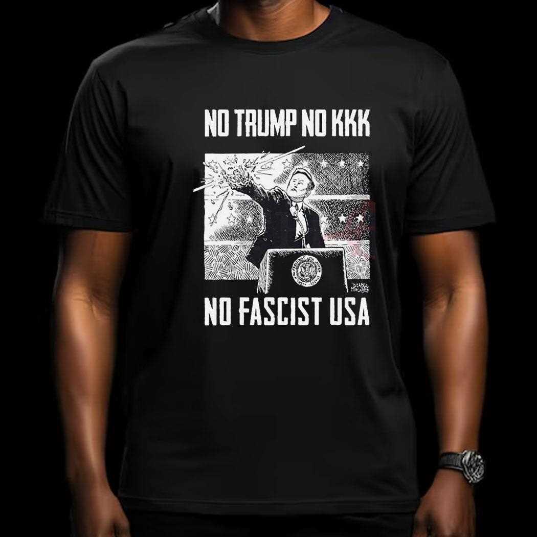 No Trump No Kkk No Fascist Usa Shirt