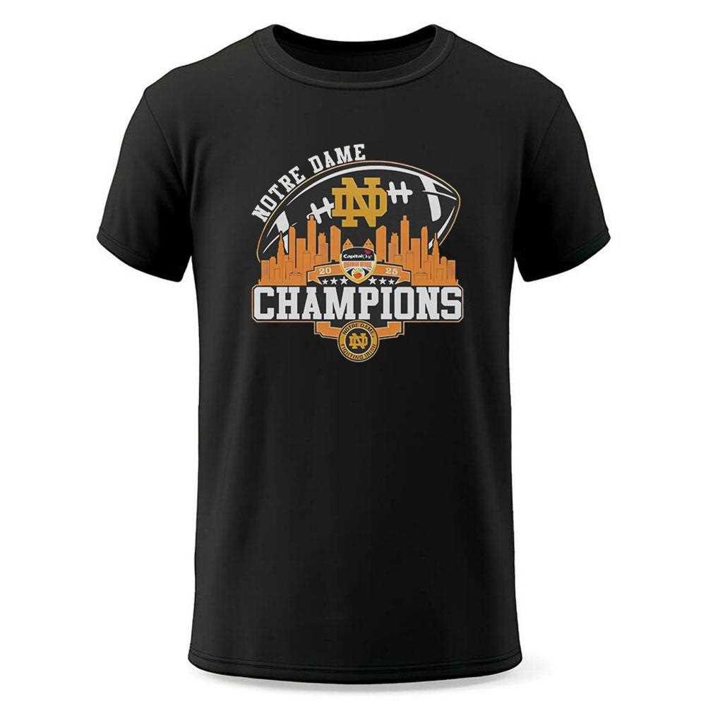 Notre Dame Orange Champions 2025 Shirt Notre Dame Orange Champions 2025 Shirt