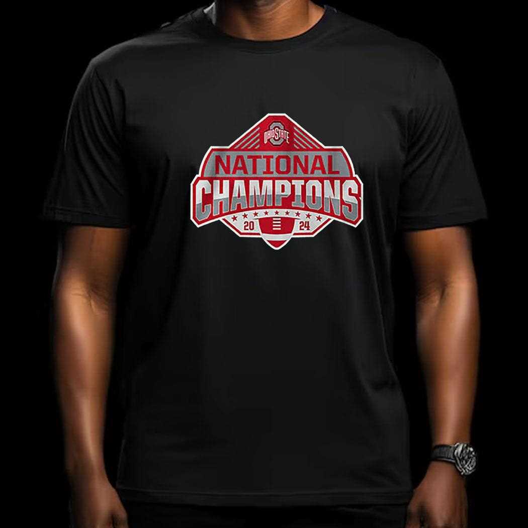 Ohio State Football 2024 National Champions Logo Shirt