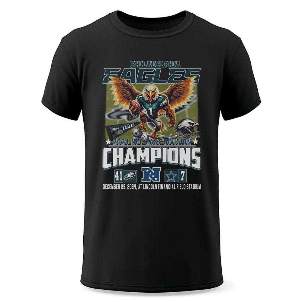 Philadelphia Eagles 2024 Nfc East Division Champions Shirt Philadelphia Eagles 2024 Nfc East Division Champions Shirt