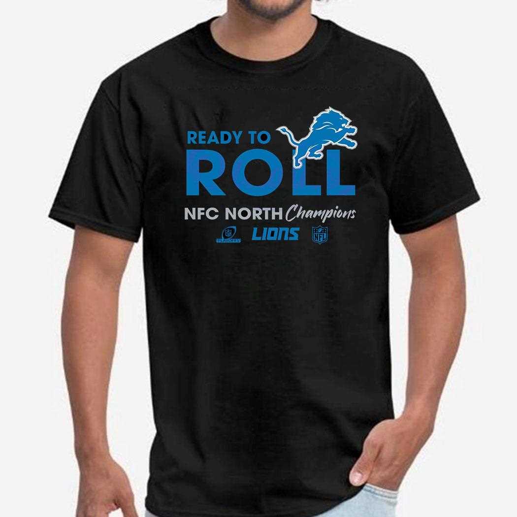 Ready To Roll Nfc North Division Champions 2024 Detroit Lions Shirt Ready To Roll Nfc North Division Champions 2024 Detroit Lions Shirt