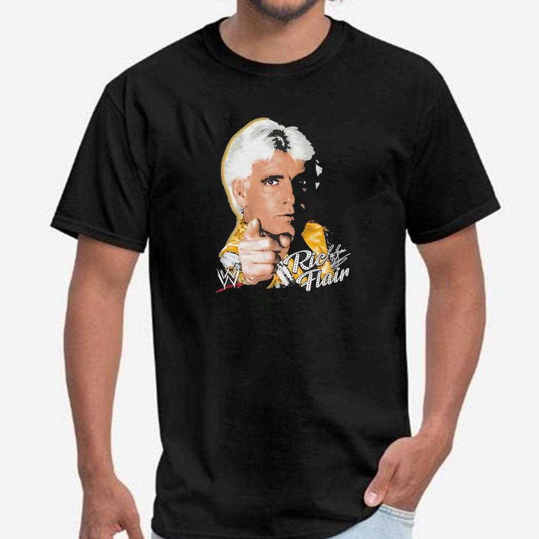 Ric Flair Wwe Big Face Signature Graphic Shirt Ric Flair Wwe Big Face Signature Graphic Shirt