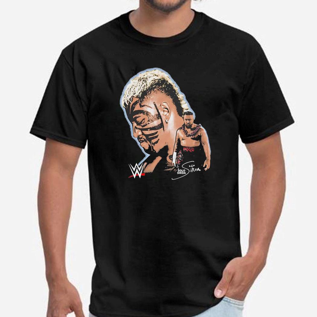 Solo Sikoa Wwe Big Face Signature Graphic Shirt