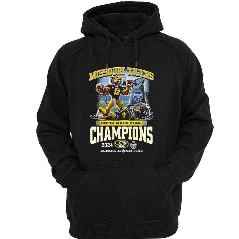 Missouri Tigers Transperfect Music City Bowl Champions 2024 Shirt Missouri Tigers Transperfect Music City Bowl Champions 2024 Shirt