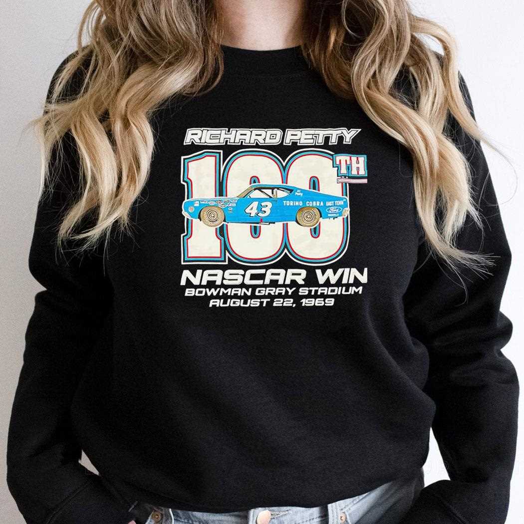 Richard Petty 100th Nascar Win Bowman Gray Stadium 1969 Shirt Richard Petty 100th Nascar Win Bowman Gray Stadium 1969 Shirt