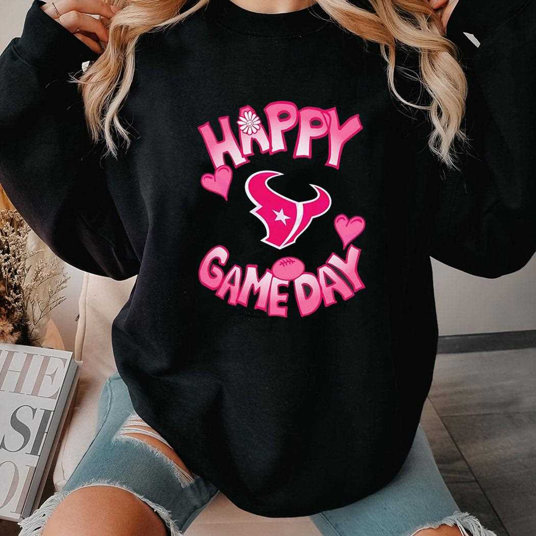 Houston Texans Nfl Valentines Day Happy Gameday Shirt Houston Texans Nfl Valentines Day Happy Gameday Shirt