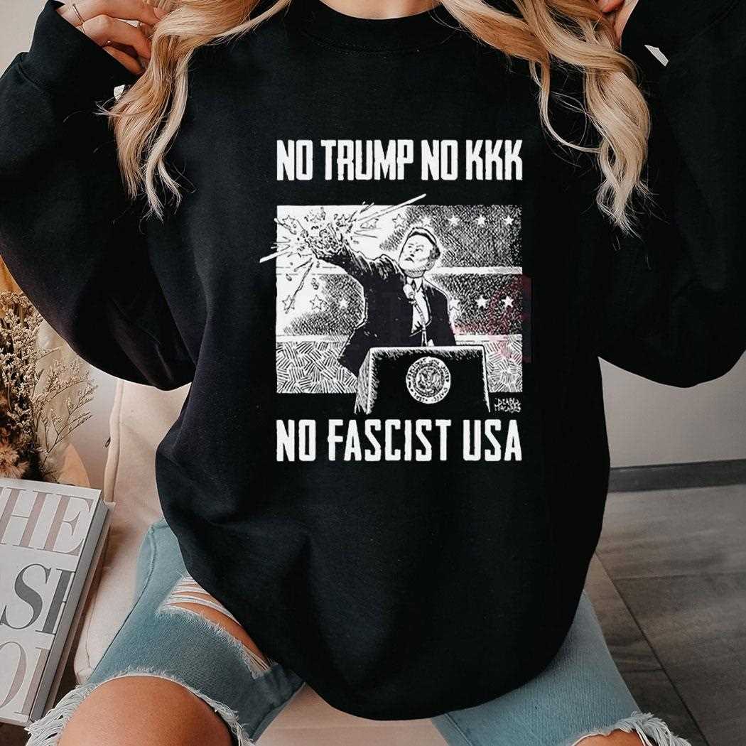No Trump No Kkk No Fascist Usa Shirt