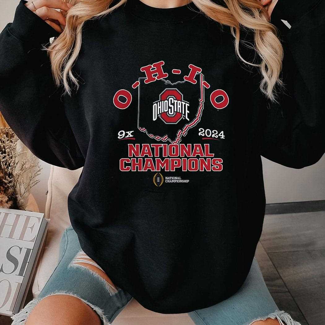Ohio State Buckeyes Fanatics College Football Playoff 2024 National Champions Big Tall Oh1o Shirt