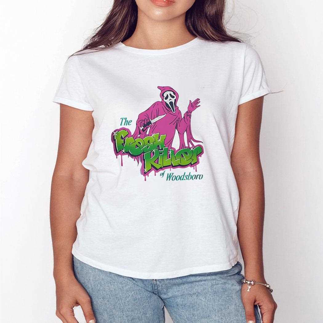 Ghostface Scream X The Fresh Prince Of Bel Air The Fresh Killer Shirt
