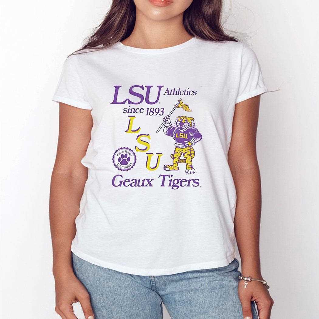 Lsu Athletics Geaux Tigers Since 1893 Shirt