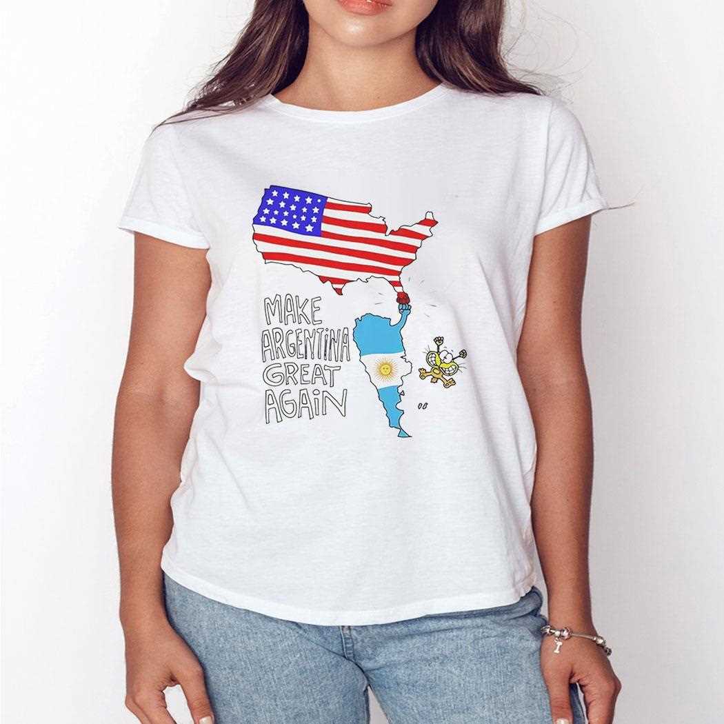 Nueva Era De Prosperidad Make Argentina And America Great Again Shirt