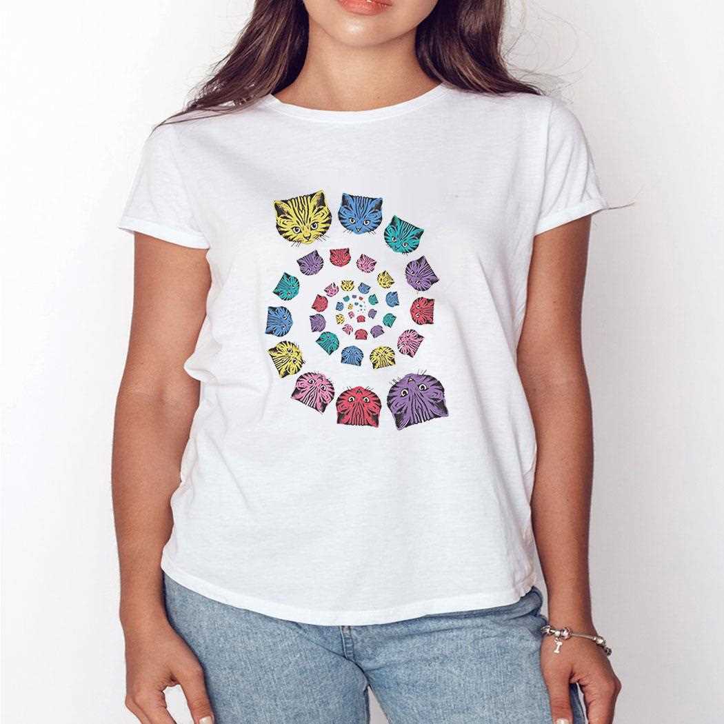 Spiral Cats Shirt