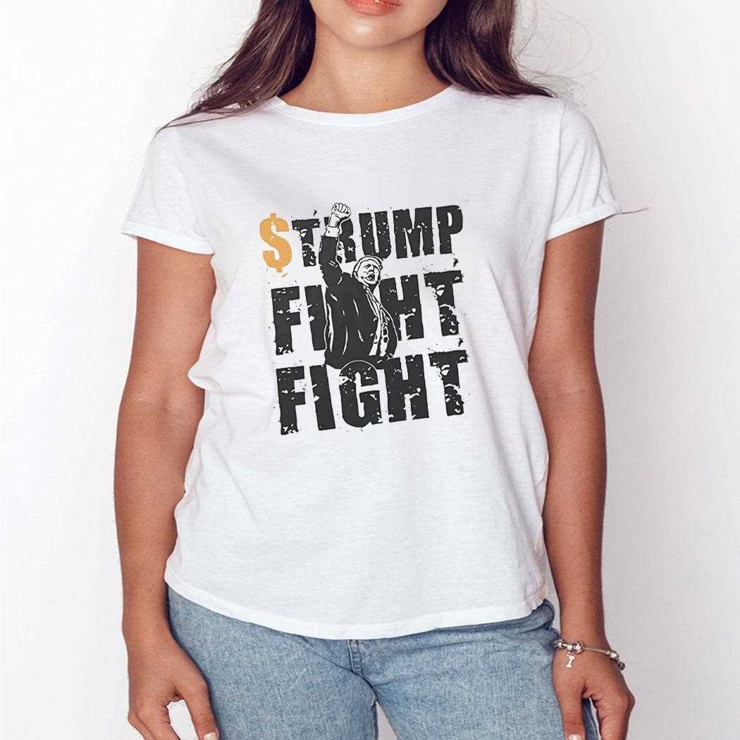 Trump Fight Fight Coin Meme Shirt