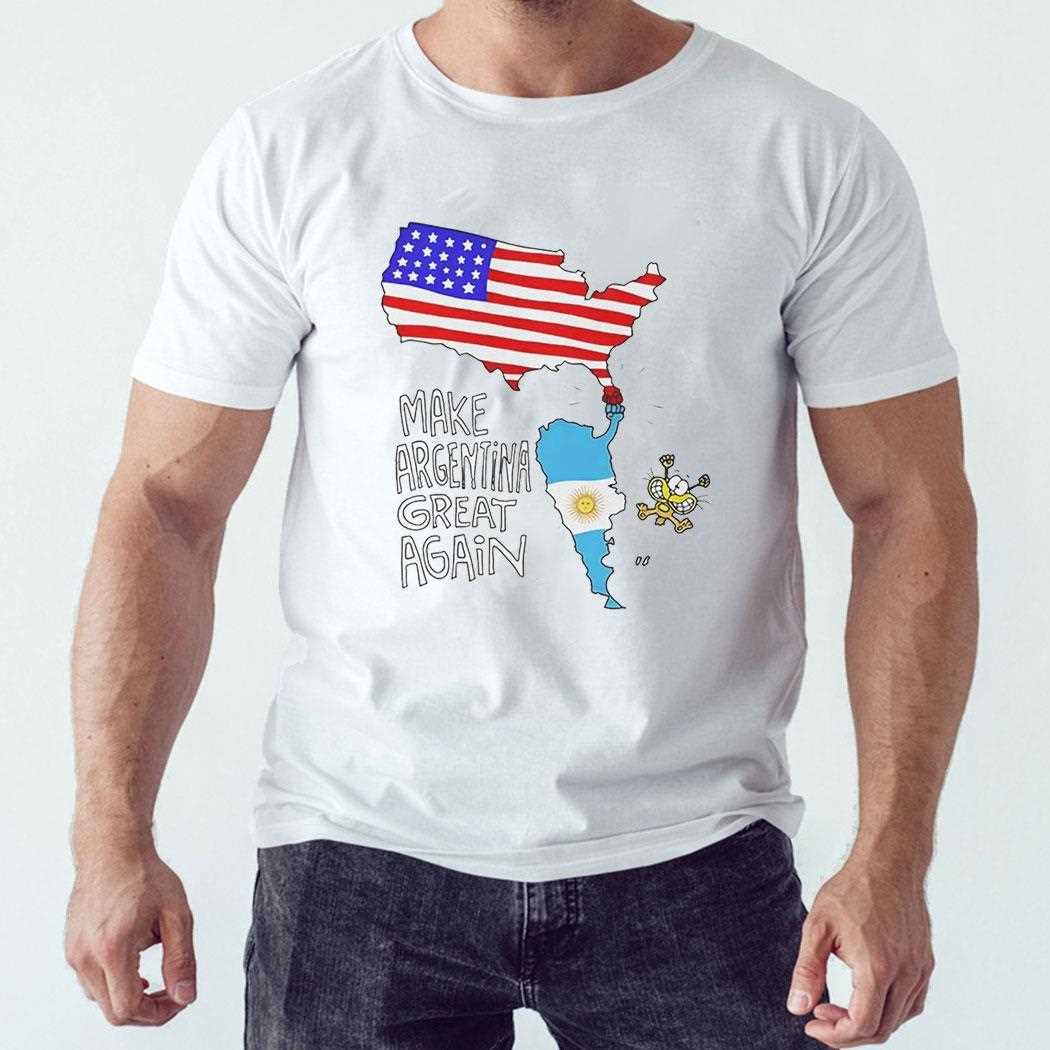 Nueva Era De Prosperidad Make Argentina And America Great Again Shirt